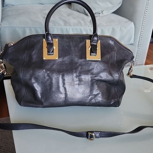 henri bendel Handbags - Henri Bendel The Whitney Elegant Iconic Leather Satchel Y2K Sophisticated Bag